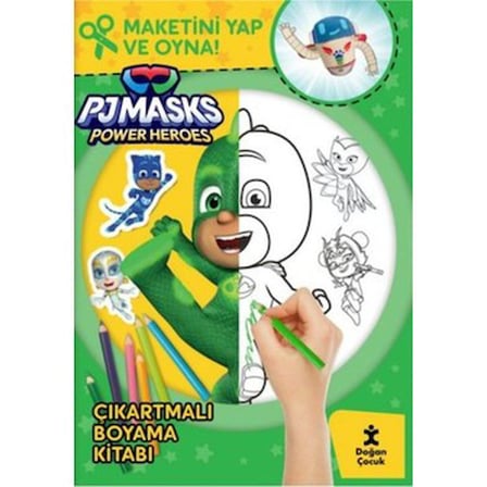 Pjmasks Kahramanları: Eğlenceli Boyama ve Macera