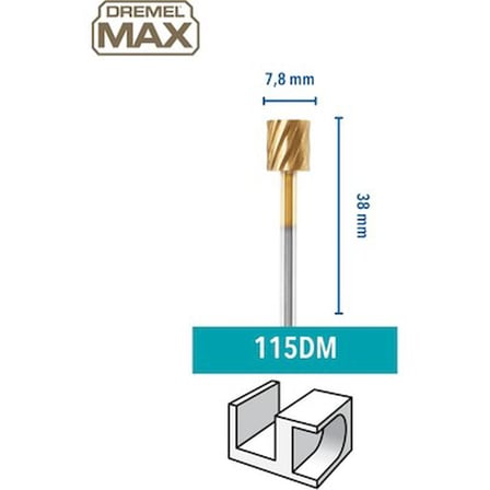 Yüksek Devirli Kesici ile 7,8 mm Kesim İşlemleri