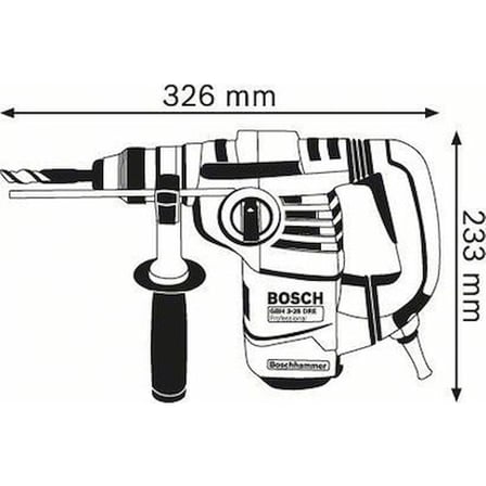 800W Elektrikli Kırıcı Delici, 3,1J Güç ile Etkili Delme