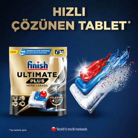 60 Kapsül Bulaşık Makinesi Deterjanı Tableti