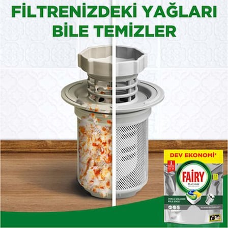 Limon Kokulu Bulaşık Makinesi Deterjanı Kapsülü 72 Adet