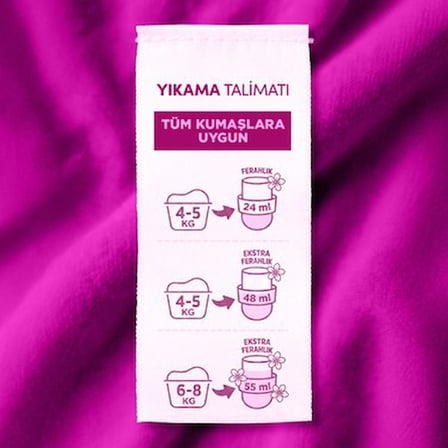 Taze Kokulu 1.44L Konsantre Çamaşır Yumuşatıcısı 60 Yıkama