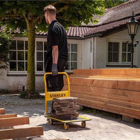 Stanley Profesyonel Paket Taşıma Arabası - 300Kg Kapasite ve Dayanıklı Çelik