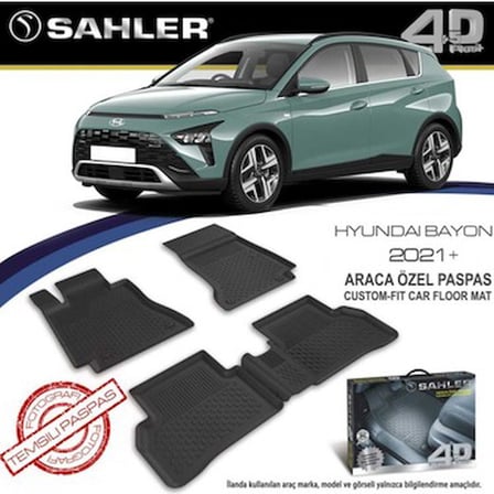 Hyundai Bayon Uyumlu 4.5D Havuzlu Oto Paspas