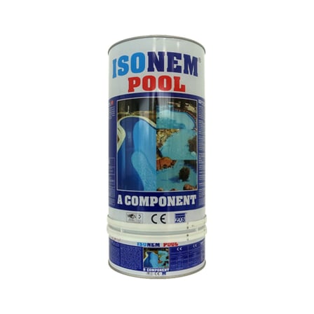 Isonem Pool Havuz Boyasi 4,5 kg Set ( 4 kg Boya + 0,5 kg Sertlestirici