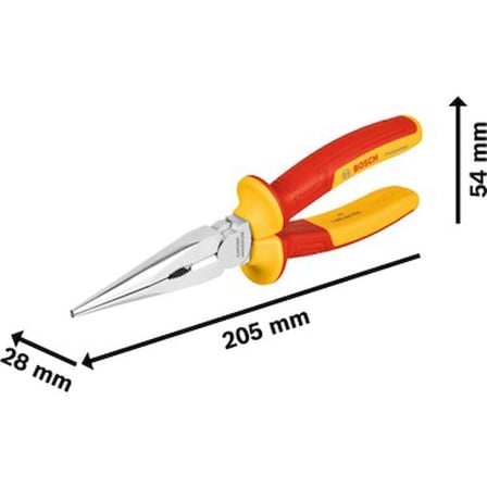VDE Pens 200 mm ile Güvenli Elektrik İşlemleri için Uygun