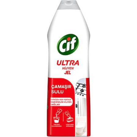 750 ml Ultra Hijyenik Jel Yüzey Temizleyici ile Derin Temizlik