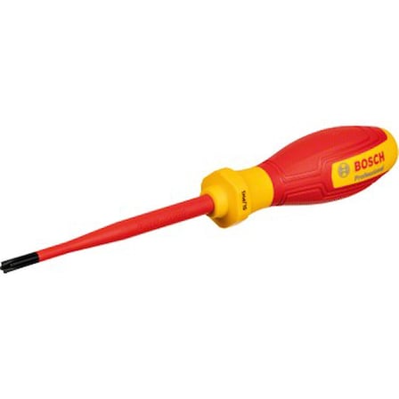 100 mm uzunlukta, 1000 Volt İzoleli Tornavida ile Güvenli Çalışma
