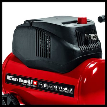 Yağsız Hava Kompresörü, 200/24/8 Model ile 24 Litre Kapasite
