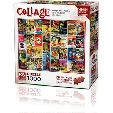 KS Games Vintage Movie Posters 1000 Parça