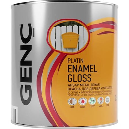Sentetik Parlak Ahşap Metal Boyası 2.5 Lt Vişne Renk