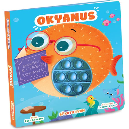 Bi Kutu Oyun Benim Pop-it Kitabım - Okyanus (Ciltli) - Esra