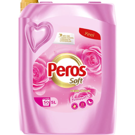 5 L Pembe Yumuşatıcı Normal Özellikte Yumuşatma Sağlayan