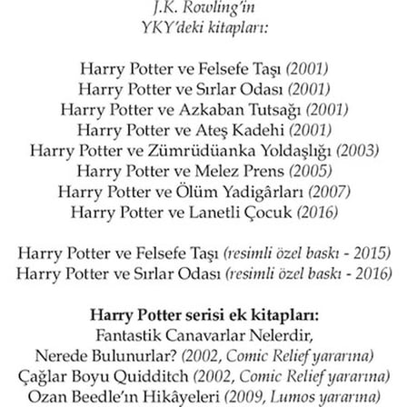 Harry Potter Serisi - Melez Prens Hikayesi