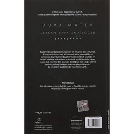 Elma Yayınevi Dura Mater - Serkan