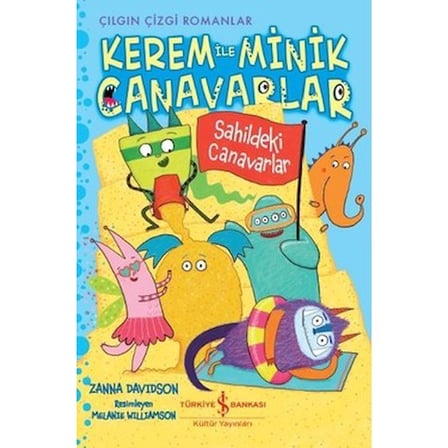 Sahildeki Canavarlar ile Eğlenceli Hikaye Kitabı