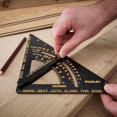 170 mm Ayarlanabilir Gönye ile Çok Amaçlı Kullanım