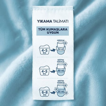 1.44L Konsantre Çamaşır Yumuşatıcısı 60 Yıkama