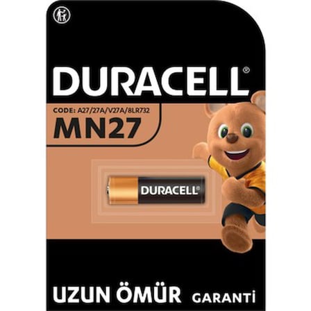 Özel Alkalin Pil, 12V, 1'li Paket, Uzun Süreli