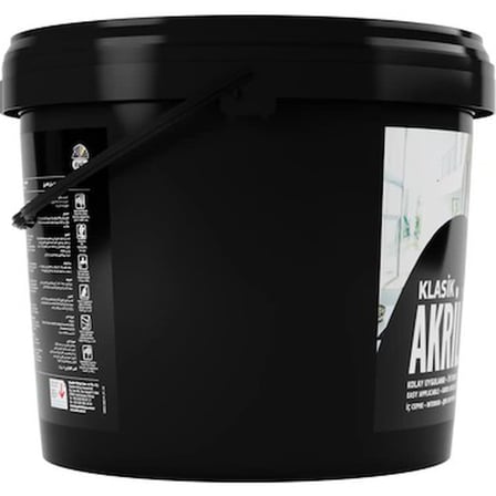 10 Kilogram Beyaz Akrilik Tavan Boyası