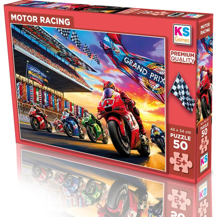 Ks Games Motor Racing 50 Parça