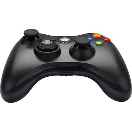 Ergonomik Oyun Kolu USB Bağlantılı Siyah Kontrol Cihazı