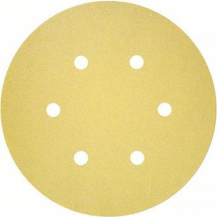 150 mm 180 kum 6 delikli zımpara kağıdı 50'li set