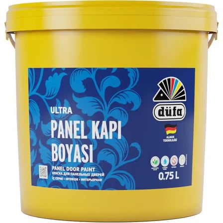 Düfa İç Cephe Panel Kapı Boyası Beyaz 0.75