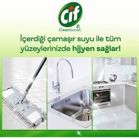 750 ml Bahar Ferahlığı ile Yüzey Temizleyici Ürün