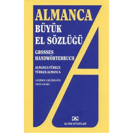 Büyük Boy Almanca El Kitabı ile Dil Öğrenimi