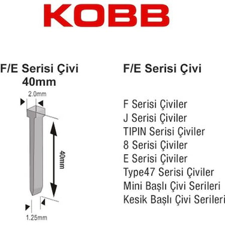 40 mm 2500 Adet Kesik Başlı Ağır Hizmet Tipi Vida Seti