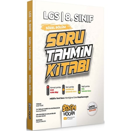 LGS 8. Sınıf Sözel Bölüm İçin Soru Tahminleri ve Konu Özeti