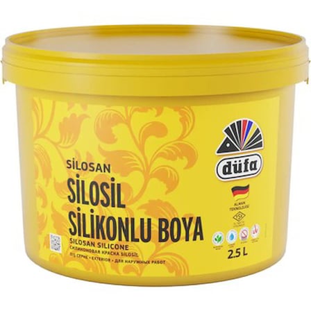 Silikonlu Dış Cephe Duvar Boyası 2,5 lt Keten Renk