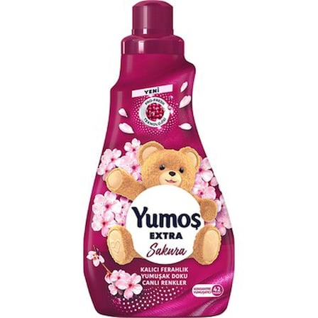 1008 ml Sakura Yıkanması Zor Eşyalar İçin Yumuşatıcı