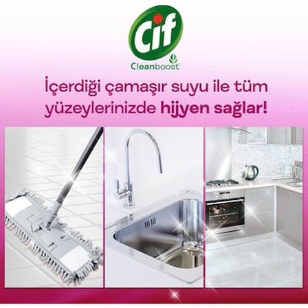 750 ml Çiçek Ferahlığı ile Yüzey Temizleyici Ürün