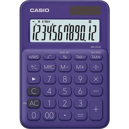 Casio MS-20UC-PL Mor Masaüstü Hesap