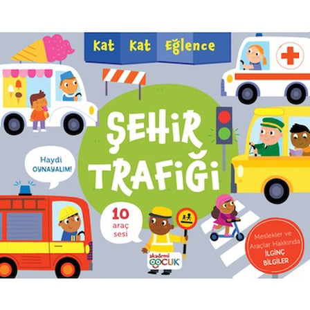 Sesli Araç Trafiği Eğlencesi - 10 Farklı Sesli Kitap
