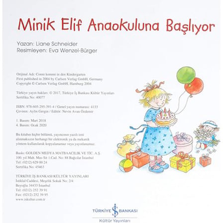 Anaokuluna Başlangıç Hikayesi - Minik Elif