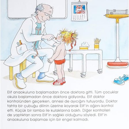 Anaokuluna Başlangıç Hikayesi - Minik Elif