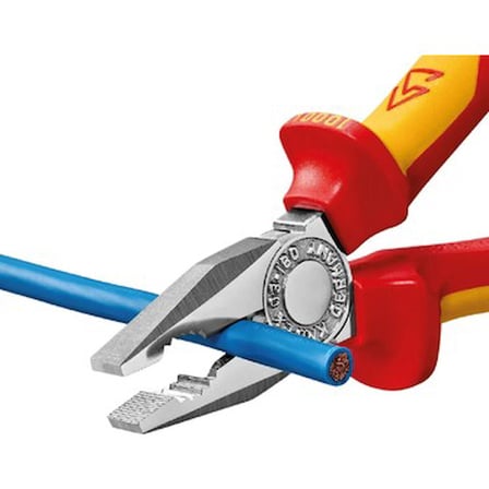 Knipex 03 06 160 Vde Kombine Pense 160 mm Krom Kaplama Profesyonel Kalite Almanya