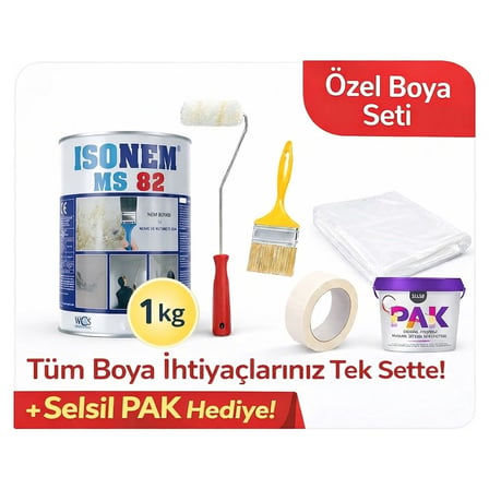 Küf ve Nem Boyası Seti 1 kg Kesin Çözüm Ürünü