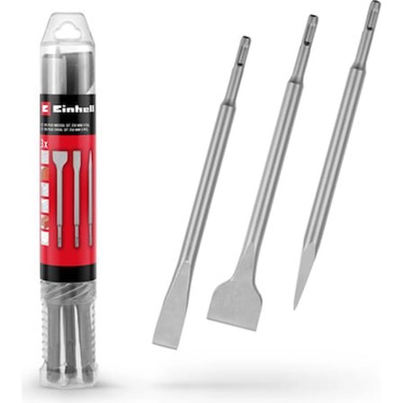 3 Parça SDS Plus Keski Seti 250 mm ile Yüksek Dayanıklılık