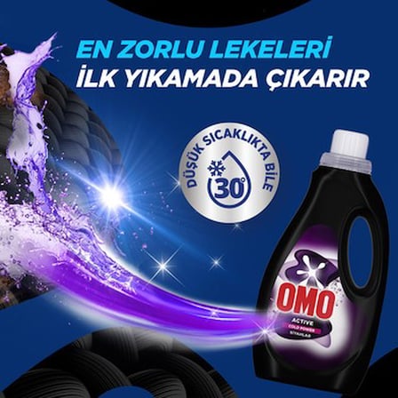 1500 ml Siyahlar İçin Güçlü Temizlik Sağlayan Deterjan