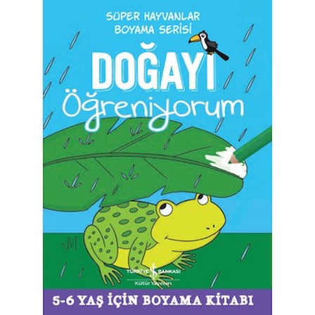 Süper Hayvanlar ile Doğayı Keşfetmek için Boyama Kitabı