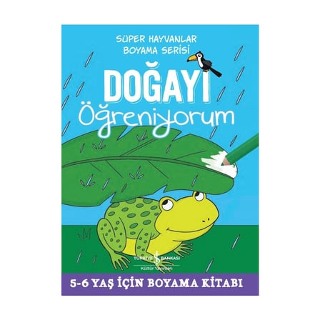 Süper Hayvanlar ile Doğayı Keşfetmek için Boyama Kitabı