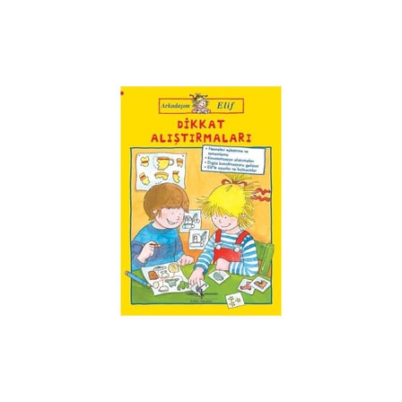 Dikkat Alıştırmaları - Eğitici Çocuk Kitabı