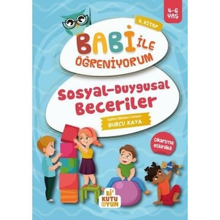 Duygusal Becerileri Geliştiren Eğlenceli Oyun Kitabı