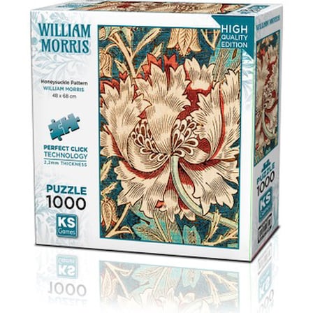 1000 Parça Honeysuckle Temalı Zeka Geliştirici Yapboz