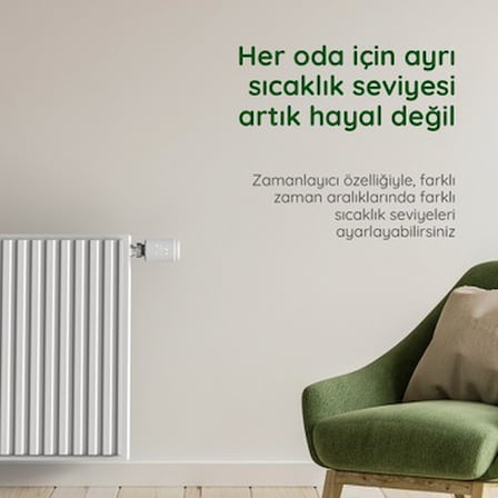 Akıllı Termostatik Radyatör - Enerji Tasarrufu Sağlar