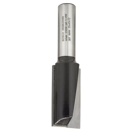 Düz Freze Ucu 12 mm x 20 mm x 81 mm Kesim İçin Uygun